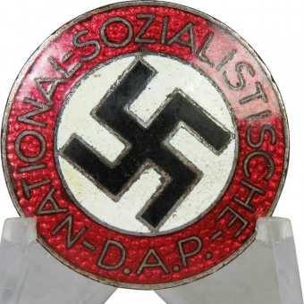 NSDAP placa M1 / ​​34 - Karl Wurster, Markneukirchen. Espenlaub militaria